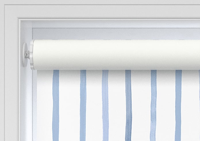 Laura Ashley Painterly Stripe, Blue - Twist&Fit Roller Blind - Image 9